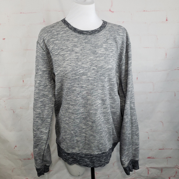 Banana Republic Tops - Banana  Republic marled grey gray sweatshirt Large